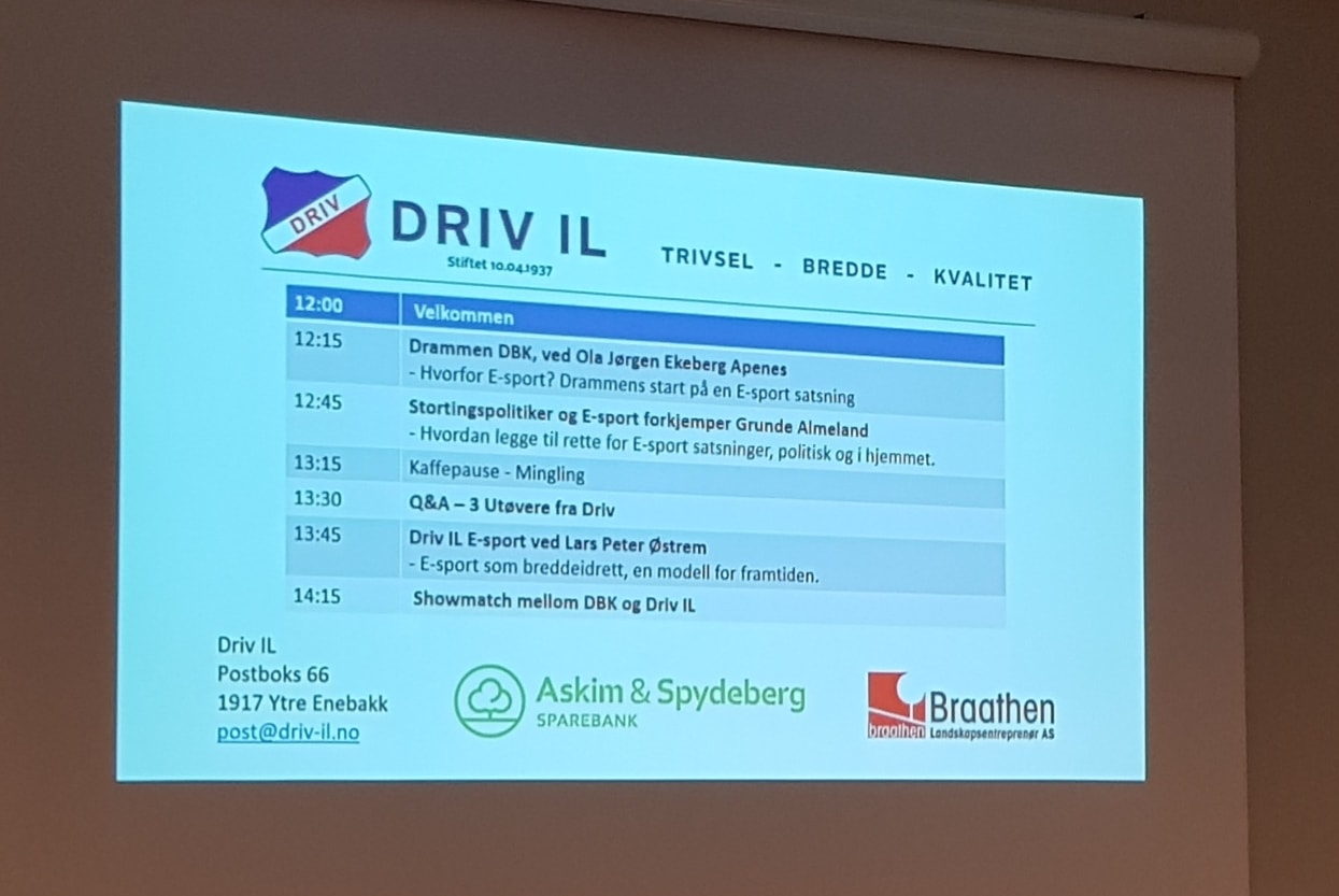 Seminaret er i gang nå